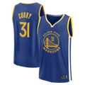 MATTH G.State Warriors #31 Seth Curry Blue Fast Break Replica Jerseys - Icon Edition