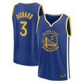 MATTH G.State Warriors #3 Will Richard Blue Fast Break Replica Jerseys - Icon Edition