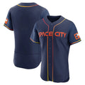 MATTH H.Astros Navy City Connect Limited Elite Home Blank Player Stitched Jerseys