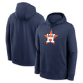 MATTH H.Astros Navy Club Fleece Pullover Hoodie Blank Player Stitched Jerseys