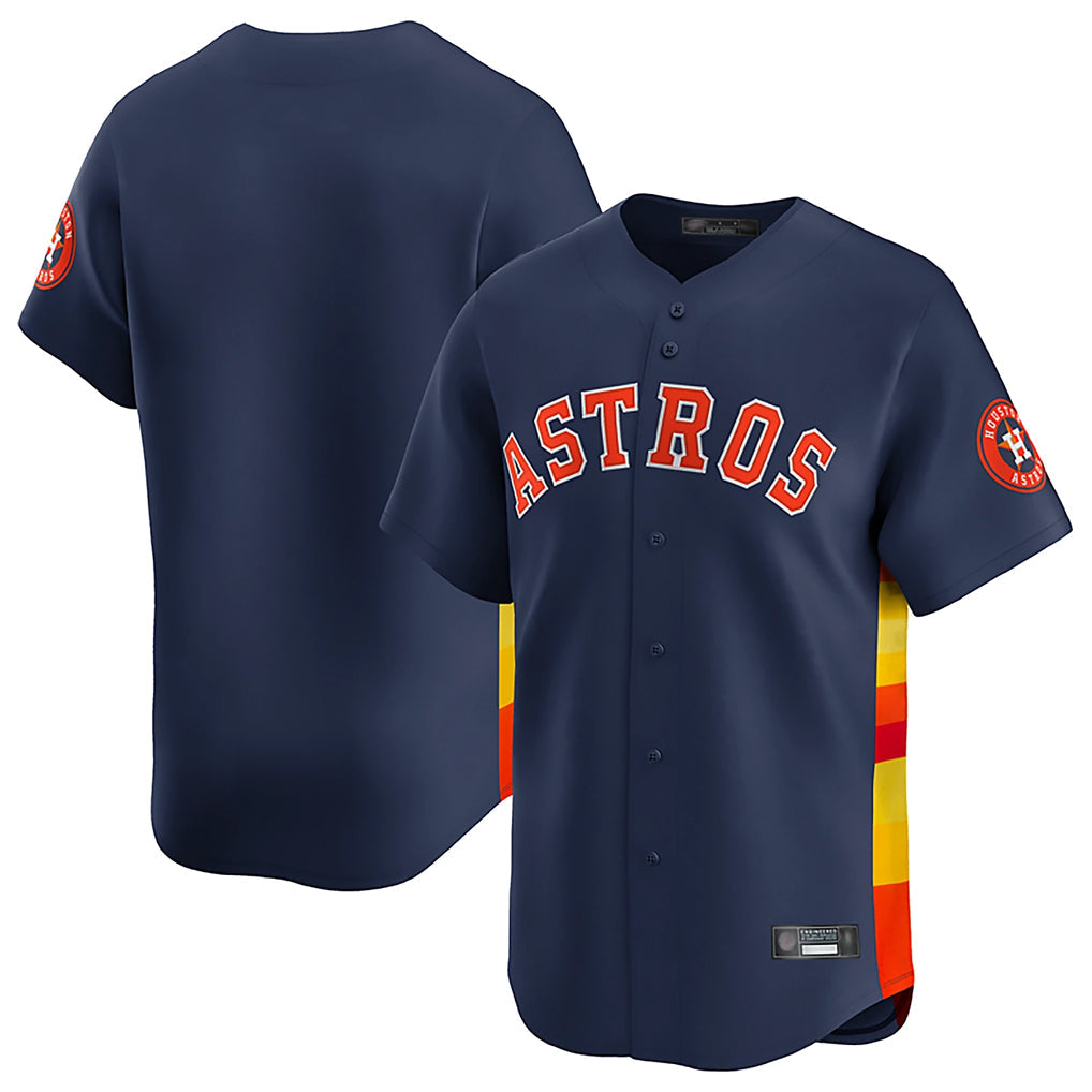 MATTH H.Astros Navy Home Limited Blank Player Stitched Jerseys