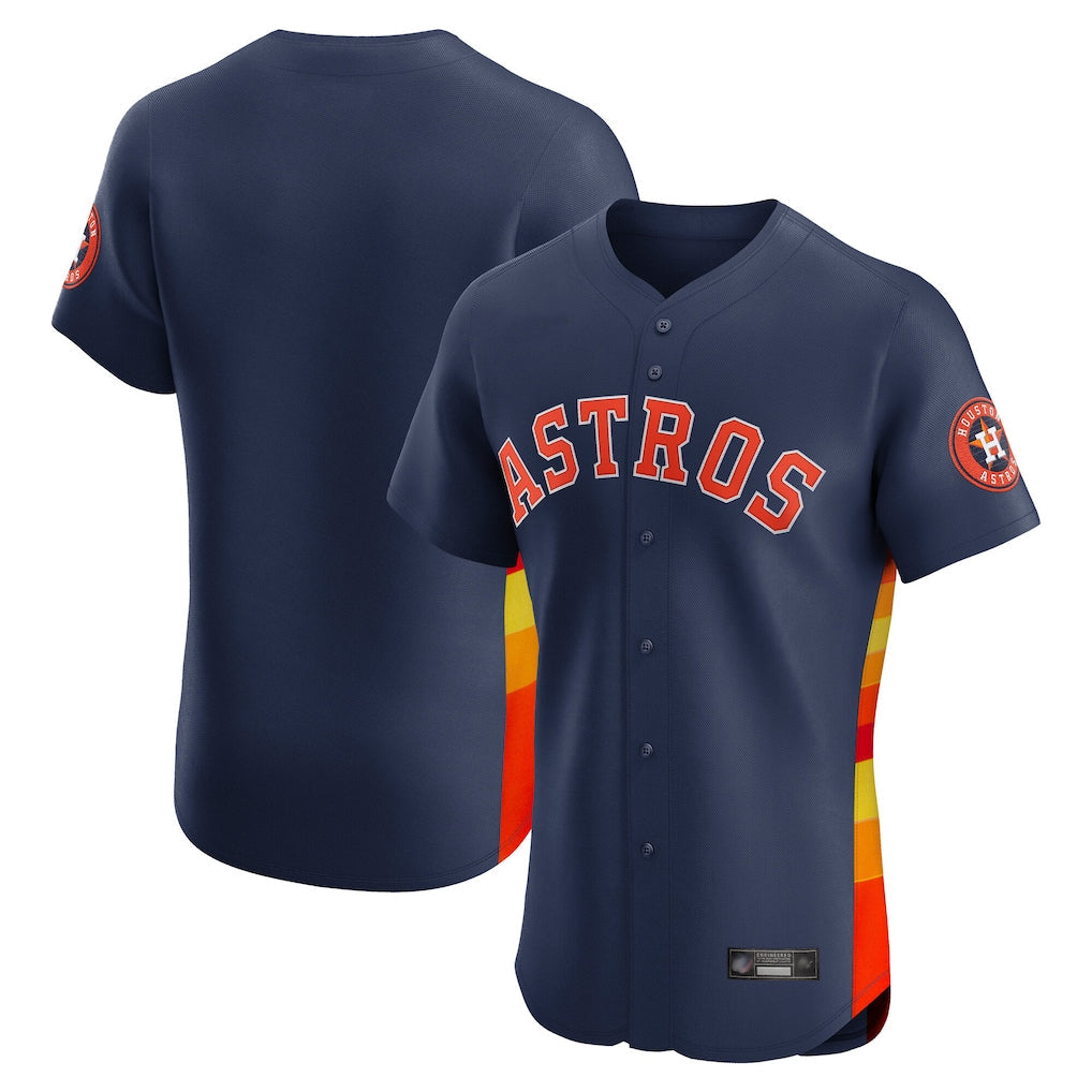 MATTH H.Astros Navy Limited Elite Home Blank Player Stitched Jerseys