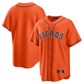 MATTH H.Astros Orange Home Game Blank Player Stitched Jerseys