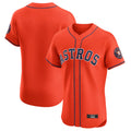 MATTH H.Astros Orange Home Limited Elite Blank Player Stitched Jerseys