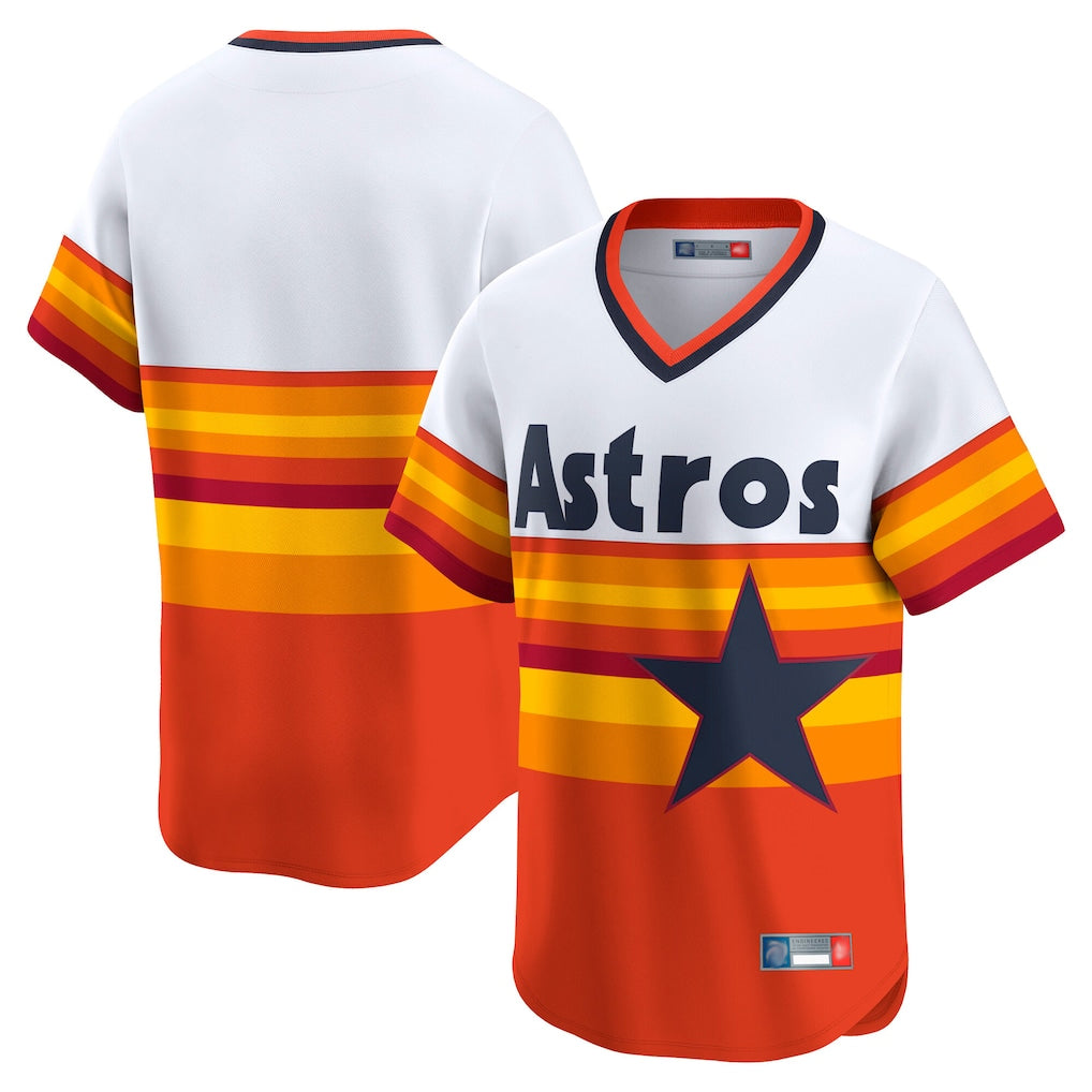 MATTH H.Astros Rainbow Cooperstown Collection T-shirt Blank Player Stitched Jerseys