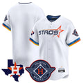 MATTH H.Astros White City Connect Texas Patch Vapor Premier Blank Player Limited Home Stitched Jerseys