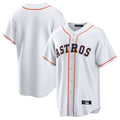 MATTH H.Astros White Home Game Blank Player Stitched Jerseys