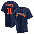 MATTH H.Astros #11 Cam Smith Player Navy Home Game Stitched Jerseys