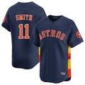 MATTH H.Astros #11 Cam Smith Player Navy Home Limited Stitched Jerseys