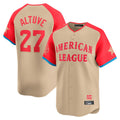 MATTH H.Astros #27 Jose Altuve Player Cream American League All-Star Game Limited Stitched Jerseys