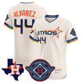 MATTH H.Astros #44 Yordan Alvarez Player Cream City Connect Texas Patch Vapor Premier Limited Elite Home Stitched Jerseys