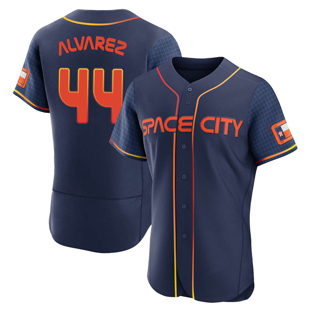 MATTH H.Astros #44 Yordan Alvarez Player Navy City Connect Limited Elite Home Stitched Jerseys