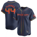 MATTH H.Astros #44 Yordan Alvarez Player Navy City Connect Limited Home Game Stitched Jerseys
