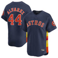 MATTH H.Astros #44 Yordan Alvarez Player Navy Home Limited Stitched Jerseys