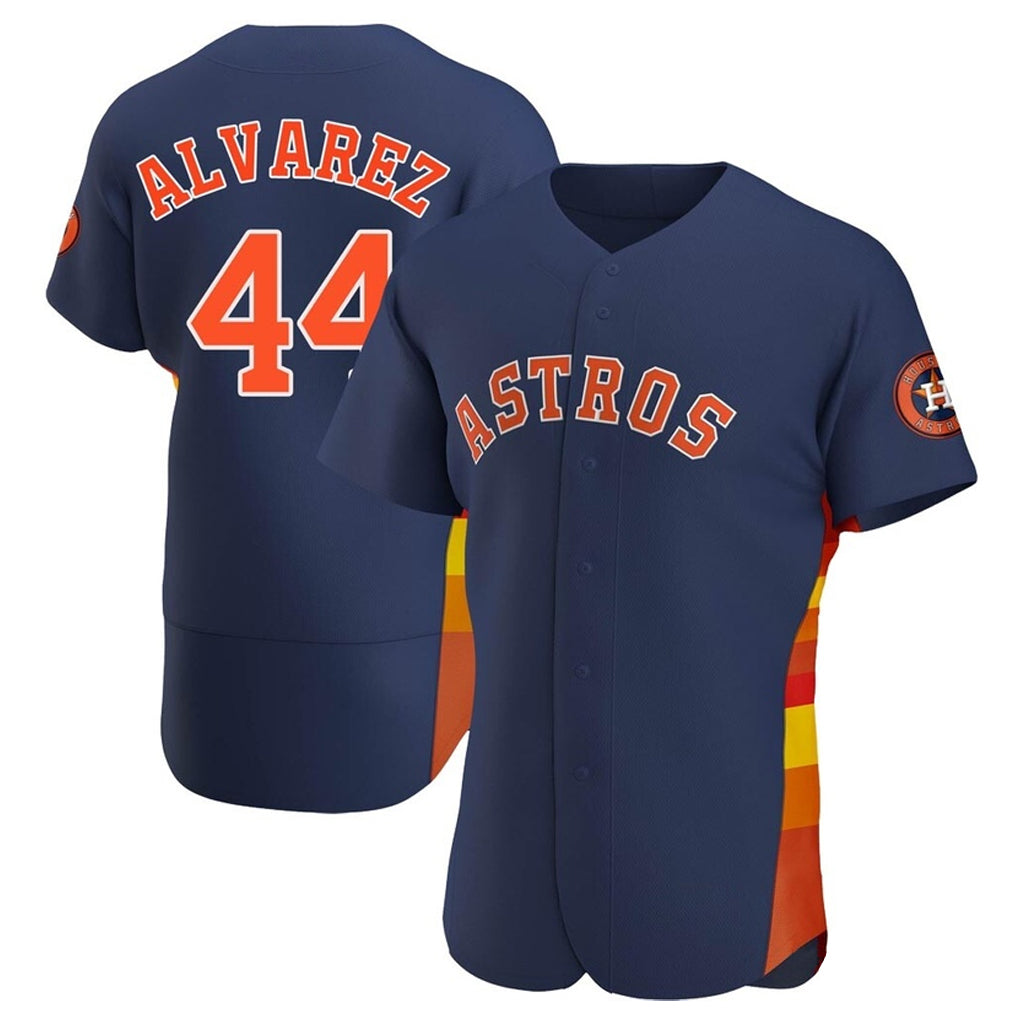MATTH H.Astros #44 Yordan Alvarez Player Navy Limited Elite Home Stitched Jerseys