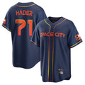 MATTH H.Astros #71 Josh Hader Player Navy City Connect Home Game Stitched Jerseys