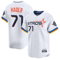 MATTH H.Astros #71 Josh Hader Player White City Connect Limited Home Stitched Jerseys
