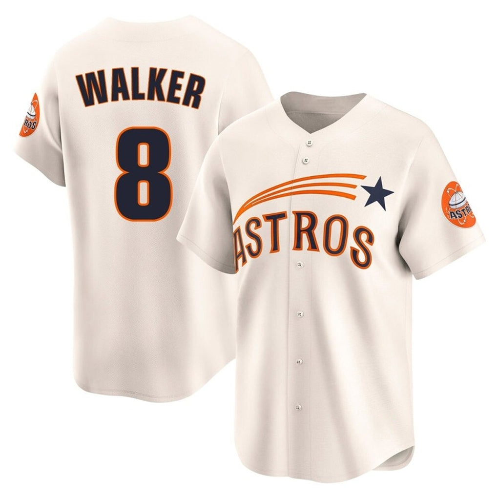 MATTH H.Astros #8 Christian Walker Player Cream Throwback Cooperstown Collection Limited Stitched Jerseys