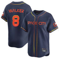 MATTH H.Astros #8 Christian Walker Player Navy City Connect Home Limited Stitched Jerseys