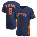 MATTH H.Astros #8 Christian Walker Player Navy Home Limited Elite Stitched Jerseys