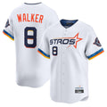 MATTH H.Astros #8 Christian Walker Player White City Connect Limited Home Stitched Jerseys