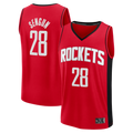 MATTH H.Rockets #28 Alperen Sengun Red Fast Break Replica Stitched Jerseys-Icon Edition