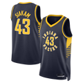 MATTH I.Pacers #43 Pascal Siakam Navy Swingman Jerseys - Icon Edition