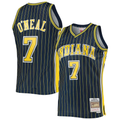 MATTH I.Pacers #7 Jermaine O'Neal Mitchell & Ness Navy 200304 Hardwood Classics Swingman Jerseys
