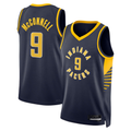 MATTH I.Pacers #9 T.J. McConnell Navy Swingman Replica Jerseys - Icon Edition