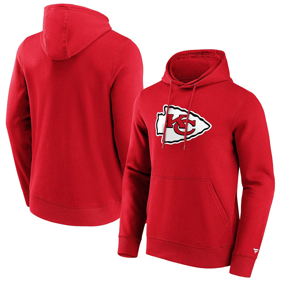 MATTH Custom KC.Chiefs Blank Player Red Pullover Hoodie Stitched Jerseys