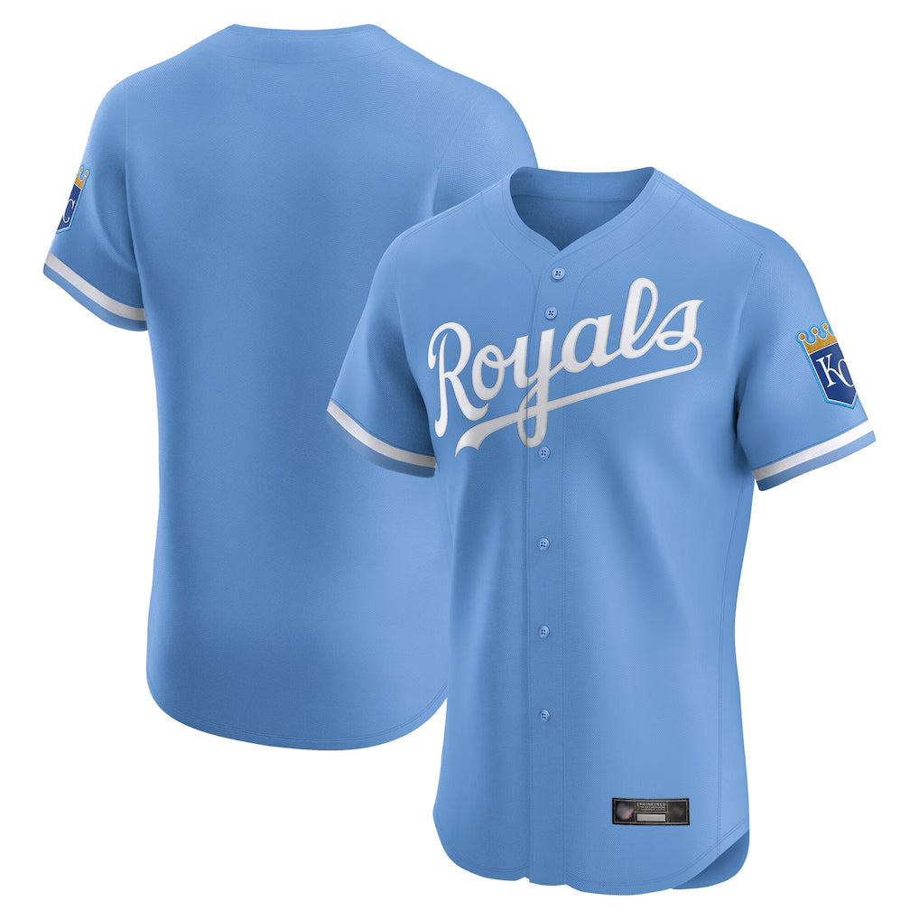 MATTH KC.Royals Light Blue Alt Limited Elite Blank Player Stitched Jerseys