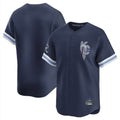 MATTH KC.Royals Navy City Connect Limited Home Blank Player Stitched Jerseys