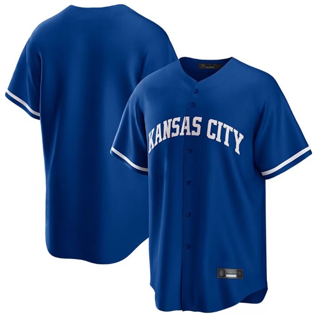 MATTH KC.Royals Royal Game Home Blank Player Stitched Jerseys