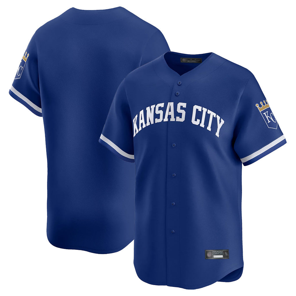 MATTH KC.Royals Royal Limited Home Blank Player Stitched Jerseys