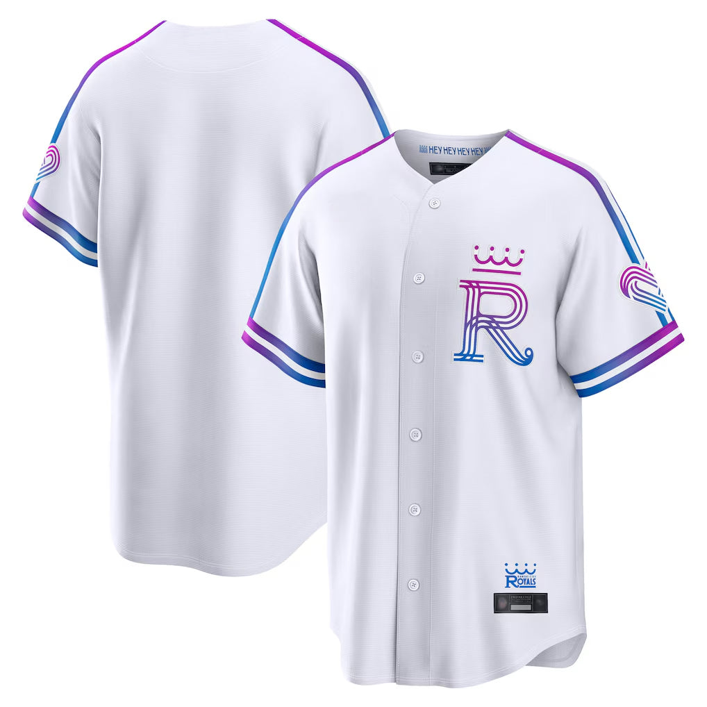 MATTH KC.Royals White 2026 City Connect Limited Home Blank Player Stitched Jerseys