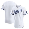 MATTH KC.Royals White Alt Limited Elite Home Blank Player Stitched Jerseys