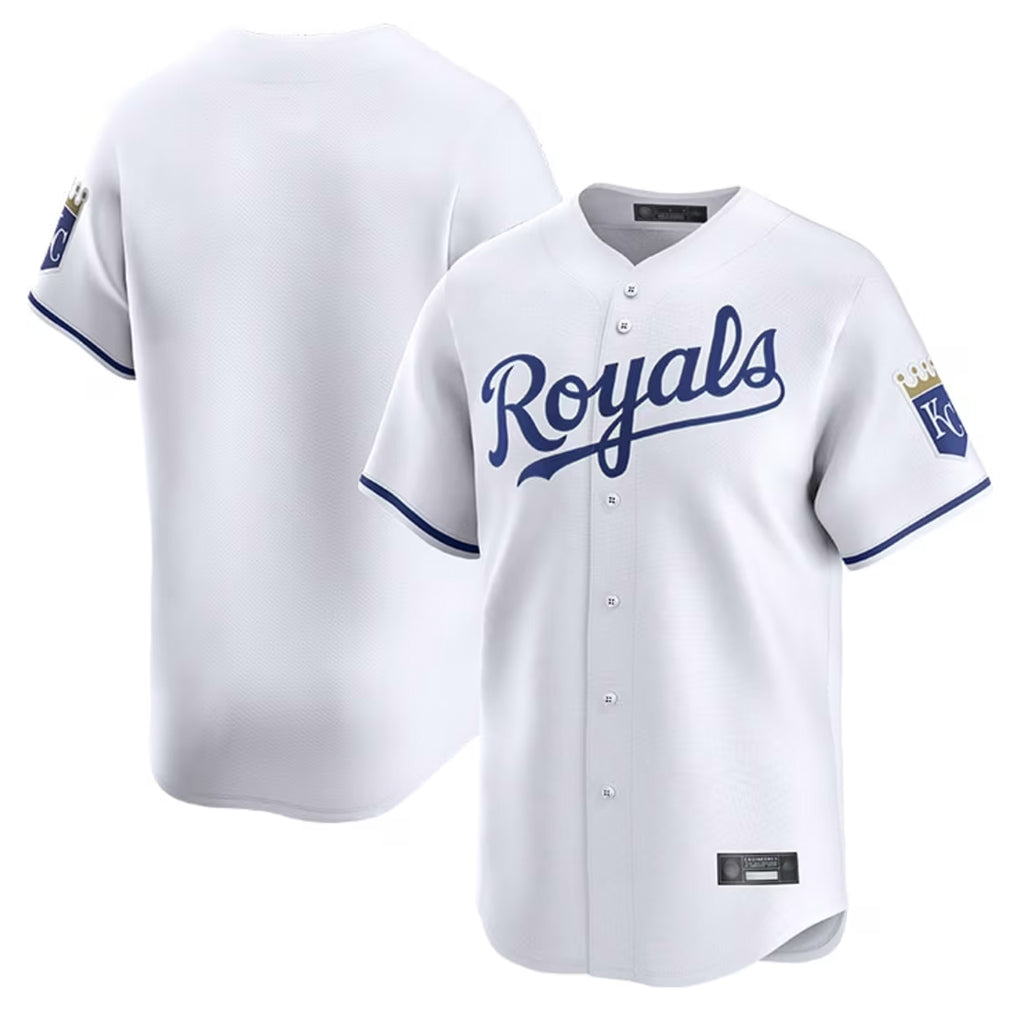 MATTH KC.Royals White Alt Limited Home Blank Player Stitched Jerseys