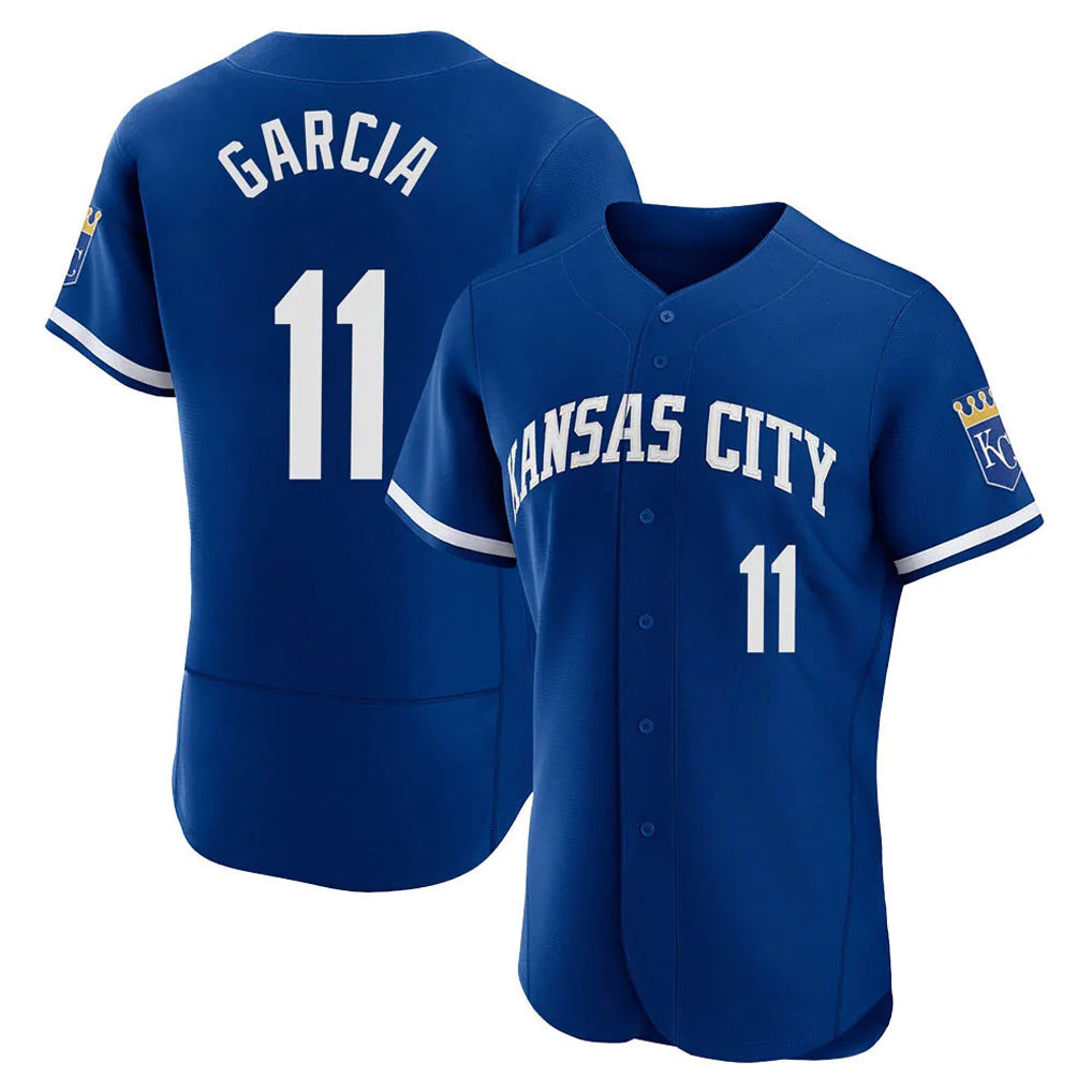 MATTH KC.Royals #11 Maikel Garcia Player Royal City Connect Limited Elite Home Game Stitched Jerseys