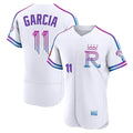 MATTH KC.Royals #11 Maikel Garcia Player White 2026 City Connect Limited Elite Home Stitched Jerseys