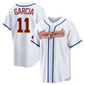 MATTH KC.Royals #11 Maikel Garcia Player White 2026 World Classic Home Stitched Jerseys