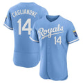 MATTH KC.Royals #14 Jac Caglianone Player Light Blue Alt Limited Elite Home Stitched Jerseys