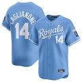 MATTH KC.Royals #14 Jac Caglianone Player Light Blue Alt Limited Home Stitched Jerseys