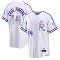 MATTH KC.Royals #14 Jac Caglianone Player White 2026 City Connect Limited Home Stitched Jerseys
