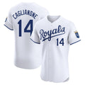 MATTH KC.Royals #14 Jac Caglianone Player White Alt Limited Elite Home Stitched Jerseys