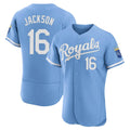 MATTH KC.Royals #16 Bo Jackson Player Light Blue Alt Limited Elite Home Stitched Jerseys