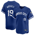 MATTH KC.Royals #19 Michael Massey Player Royal Limited Home Stitched Jerseys