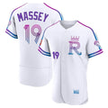 MATTH KC.Royals #19 Michael Massey Player White 2026 City Connect Limited Elite Home Stitched Jerseys