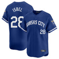 MATTH KC.Royals #28 Kyle Isbel Player Royal Limited Home Stitched Jerseys