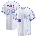 MATTH KC.Royals #28 Kyle Isbel Player White 2026 City Connect Limited Home Stitched Jerseys
