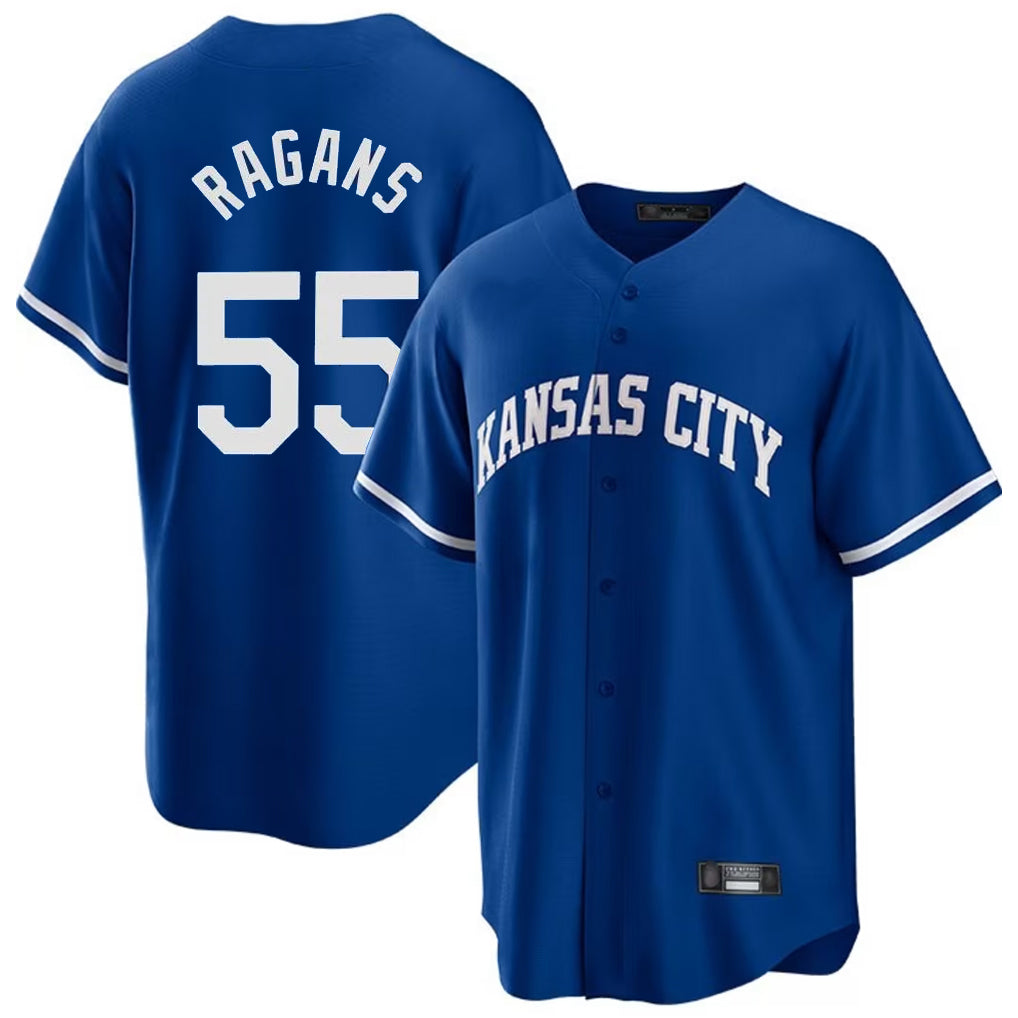 MATTH KC.Royals #55 Cole Ragans Player Royal Game Home Stitched Jerseys